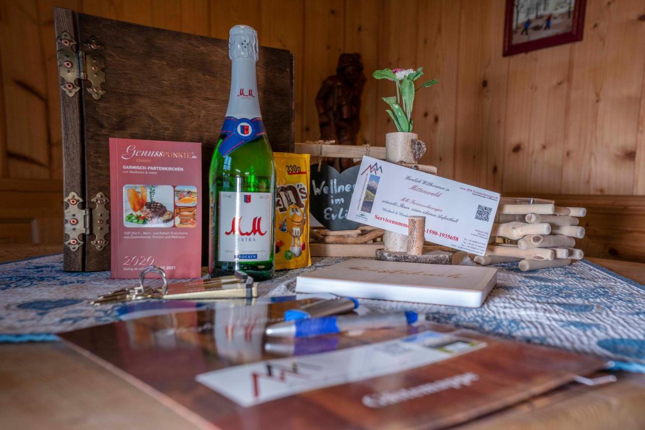 Ferienwohnung Woernerblick Mittenwald Eksteriør billede